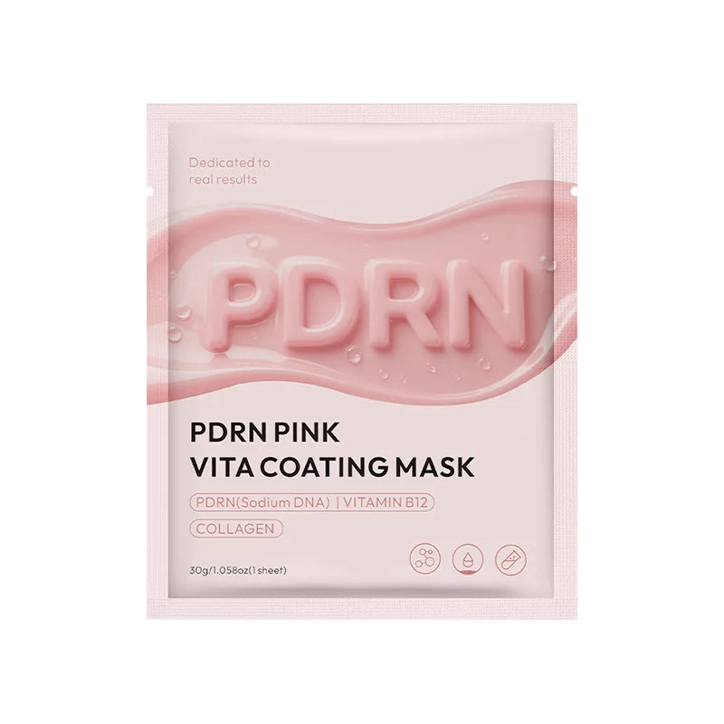 PDRN Pink Skincare Set Salmon Dna Collagen Vita Coating Mask Lift Firm Skin Make Skin Glow Moisturizing Nourishing Skincare Set