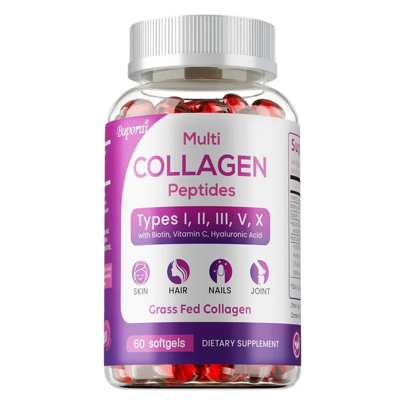 Collagen Peptides - Supports Overall Health, Improves Gut and Digestive Function, Enhances Absorption, Boosts Immunity, Non-GMO
