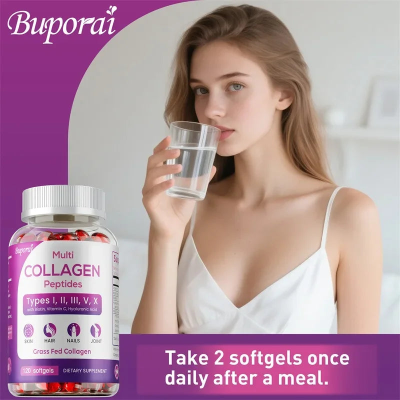 Collagen Peptides - Supports Overall Health, Improves Gut and Digestive Function, Enhances Absorption, Boosts Immunity, Non-GMO
