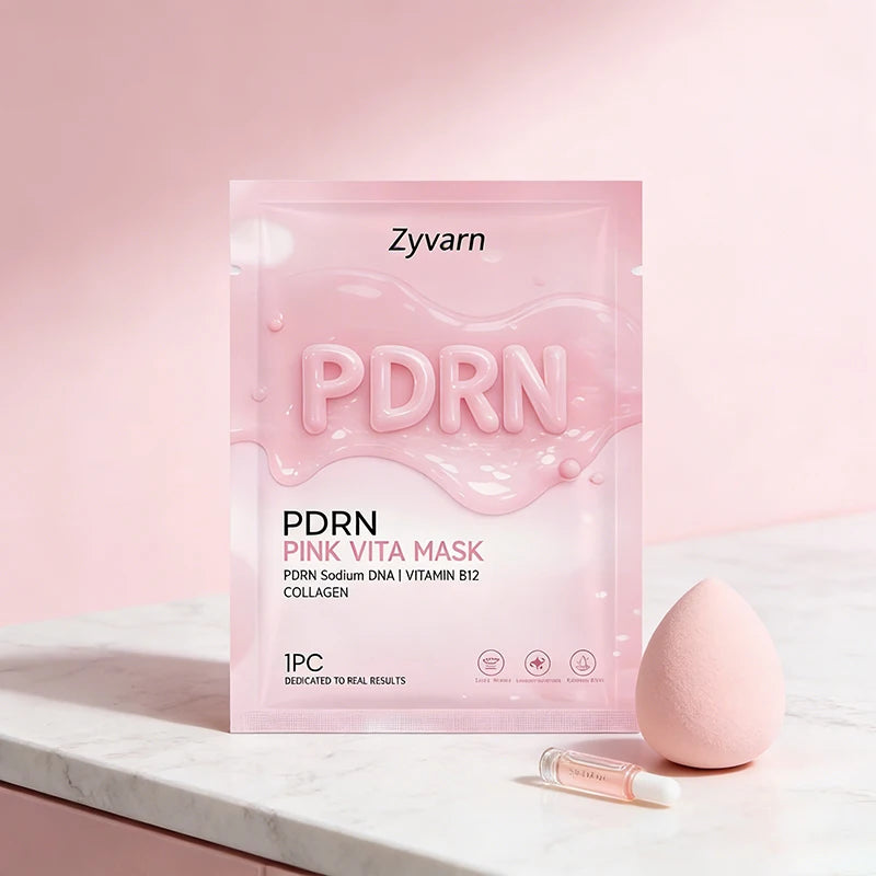PDRN Pink Skincare Set Salmon Dna Collagen Vita Coating Mask Lift Firm Skin Make Skin Glow Moisturizing Nourishing Skincare Set