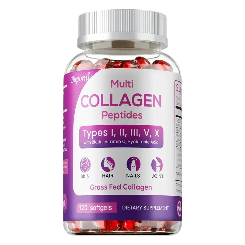 Collagen Peptides - Supports Overall Health, Improves Gut and Digestive Function, Enhances Absorption, Boosts Immunity, Non-GMO