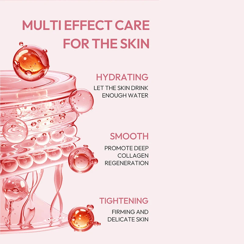 PDRN Pink Skincare Set Salmon Dna Collagen Vita Coating Mask Lift Firm Skin Make Skin Glow Moisturizing Nourishing Skincare Set