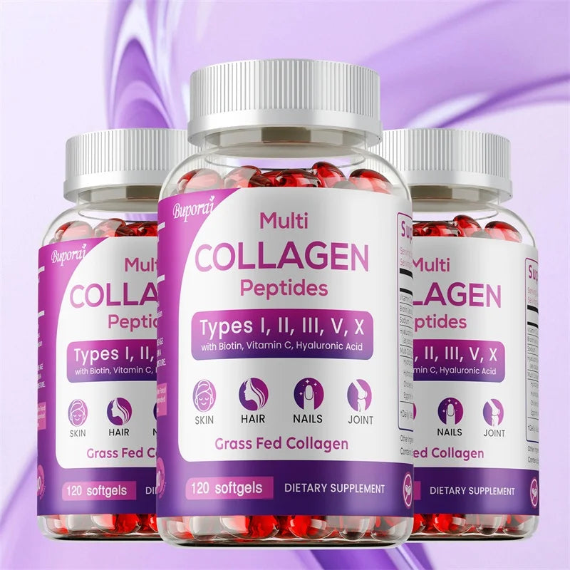 Collagen Peptides - Supports Overall Health, Improves Gut and Digestive Function, Enhances Absorption, Boosts Immunity, Non-GMO