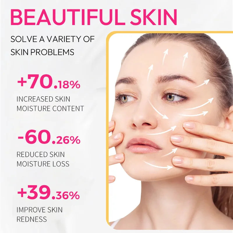 PDRN Pink Skincare Set Salmon Dna Collagen Vita Coating Mask Lift Firm Skin Make Skin Glow Moisturizing Nourishing Skincare Set