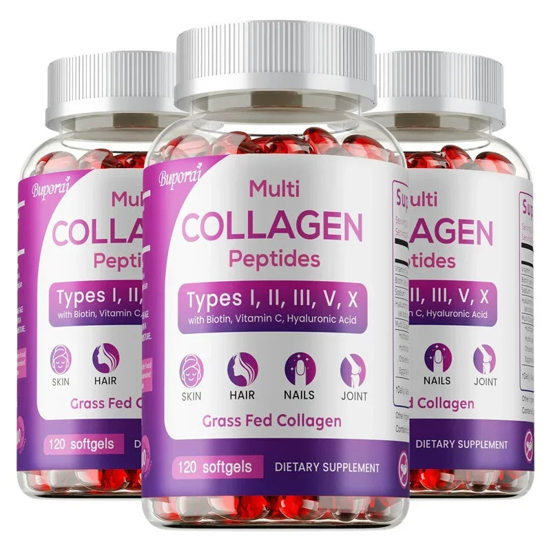 Collagen Peptides - Supports Overall Health, Improves Gut and Digestive Function, Enhances Absorption, Boosts Immunity, Non-GMO