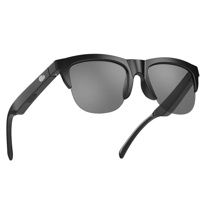 Nuevas gafas de sol inteligentes Bluetooth V5.3, ideales para deportes al aire libre, con auriculares HIFI, tecnología negra, protección UV y anti-contacto para hombres y mujeres.