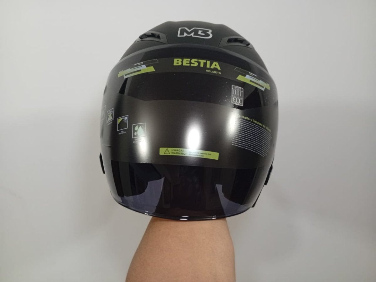 Casco semi-integral (tipo jet)