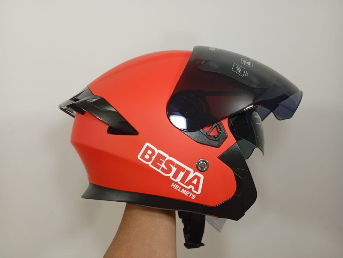 Casco semi-integral (tipo jet)